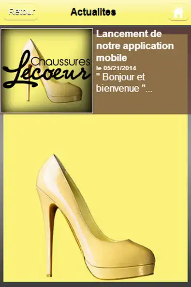 Play Chaussures Lecoeur as an online game Chaussures Lecoeur with UptoPlay