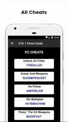 Play Cheat Guide GTA 1 (GTA I)
