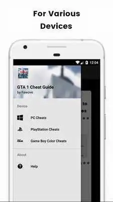 Play Cheat Guide GTA 1 (GTA I)