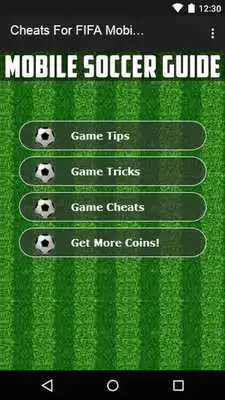 Play Cheats For FIFA Mobile Soccer