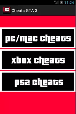 Play Cheats for GTA 3