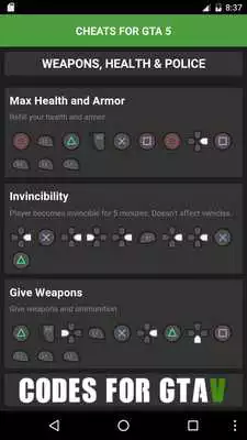 Play Cheats for GTA 5 (GTA V) Play Cheats for GTA 5 (GTA V)