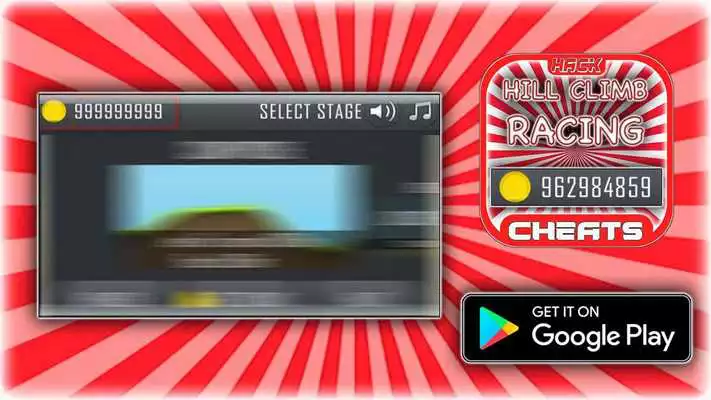 Play Cheats For Hill Climb Racing Hack Joke App -Prank!