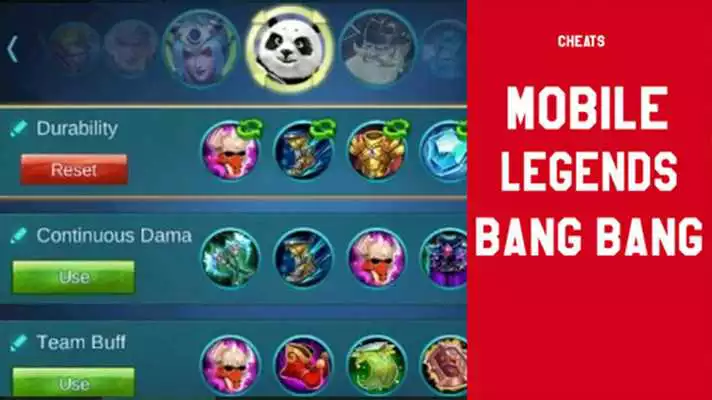 Play Cheats for Mobile Legend Bang Bang