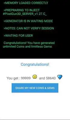 Play Cheats for Pixel Gun 3d prank