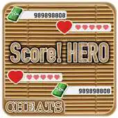 Free play online Cheats For Score Hero - New App For Joke - Prank APK
