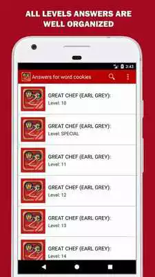 Play Cheats for word cookies Answers  Special Levels