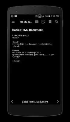 Play Cheat Sheet for HTML