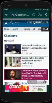 Play Chechnya Newspapers : Official