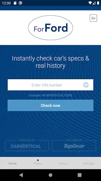 Play Check Car History for Ford  and enjoy Check Car History for Ford with UptoPlay