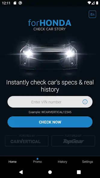 Play Check Car History for Honda  and enjoy Check Car History for Honda with UptoPlay