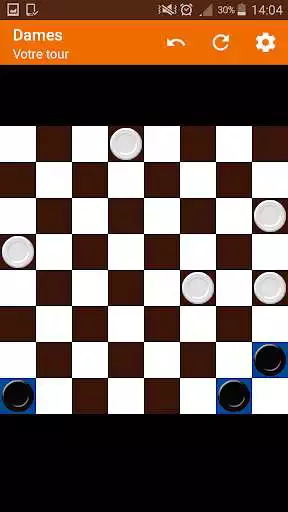 Play Checkers - Jeu de dames as an online game Checkers - Jeu de dames with UptoPlay