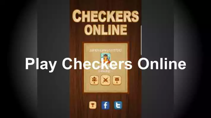 Play Checkers Online  Players