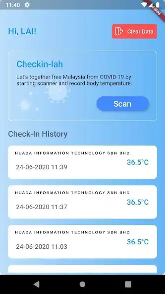 Play Checkin-lah as an online game Checkin-lah with UptoPlay