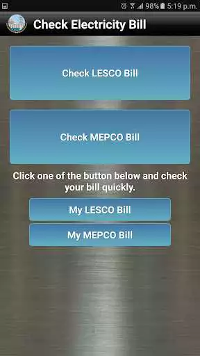 Play Check LESCO/MEPCO Bill