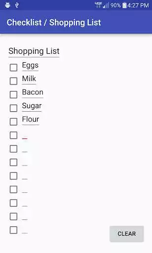 Play Checklist / Shopping List  and enjoy Checklist / Shopping List with UptoPlay