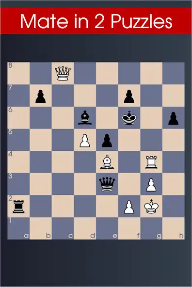 Play Checkmate puzzles - King Hunt  as an online game Checkmate puzzles - King Hunt  with UptoPlay
