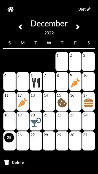 Play Check Off Calendar - Tracker as an online game Check Off Calendar - Tracker with UptoPlay