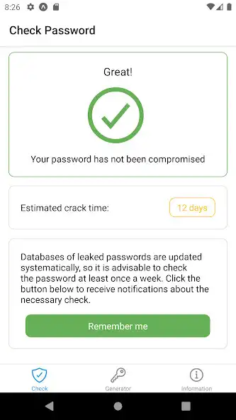 Play Check Password as an online game Check Password with UptoPlay