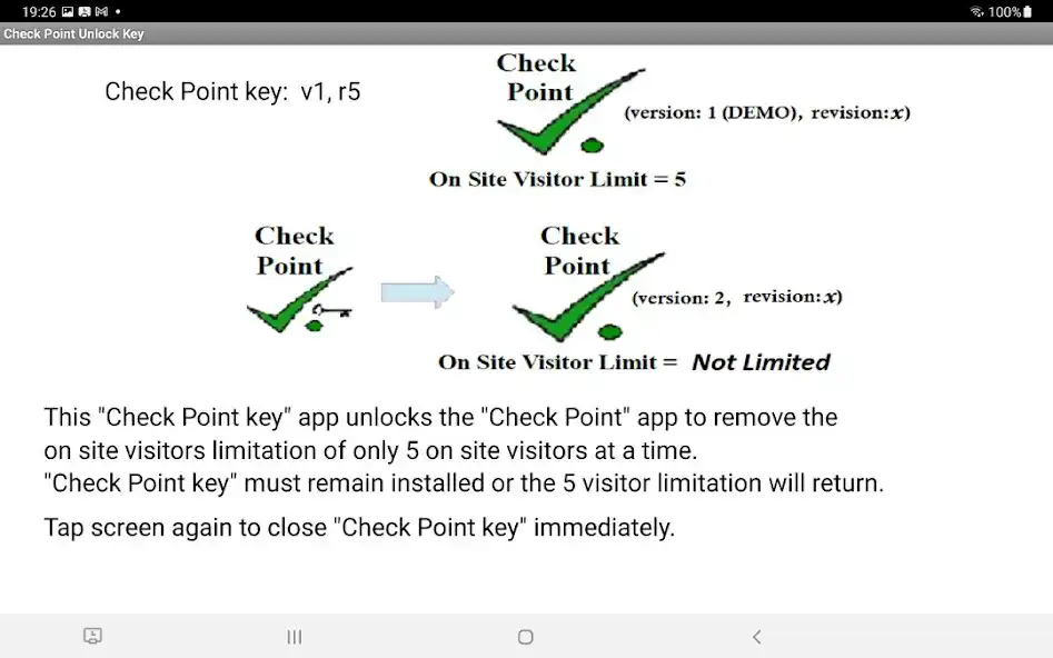 Play Check Point key as an online game Check Point key with UptoPlay