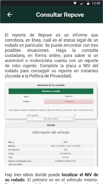 Play Check Repuve as an online game Check Repuve with UptoPlay