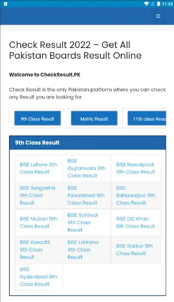 Play CheckResult.pk  and enjoy CheckResult.pk with UptoPlay