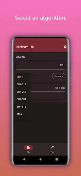 Play Checksum Tool: Hash your files  and enjoy Checksum Tool: Hash your files with UptoPlay