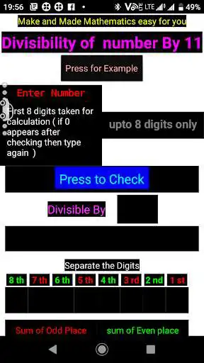 Play Check the divisor 11  and enjoy Check the divisor 11 with UptoPlay