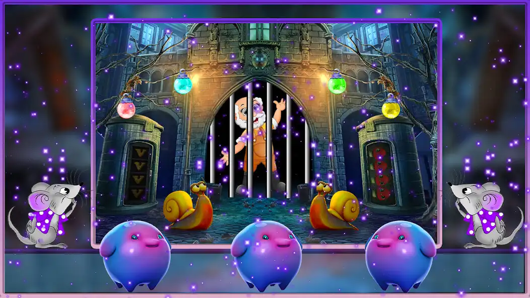 Play Cheerful Grandpa Escape as an online game Cheerful Grandpa Escape with UptoPlay