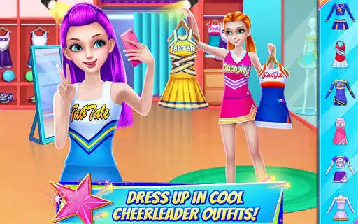 Play Cheerleader Champion Dance Off as an online game Cheerleader Champion Dance Off with UptoPlay