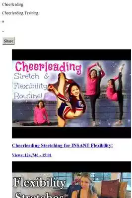 Play Cheerleader Training