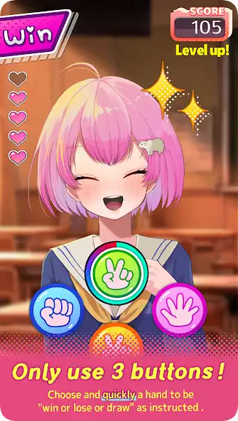 Play Cheery Rock Paper Scissors as an online game Cheery Rock Paper Scissors with UptoPlay