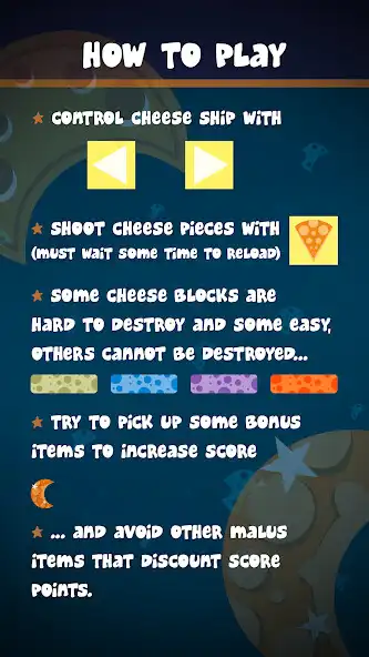Play Cheese Lander as an online game Cheese Lander with UptoPlay
