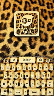 Play Cheetah Gold Go Keyboard