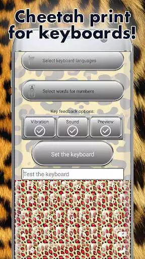 Play Cheetah Keyboard