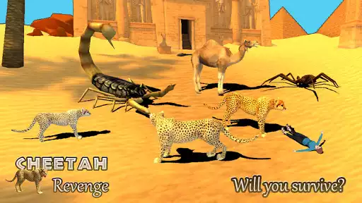 Play Cheetah Revenge Simulator 3D  and enjoy Cheetah Revenge Simulator 3D with UptoPlay