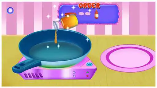 Play Chef Burger Shop Cooking Game as an online game Chef Burger Shop Cooking Game with UptoPlay