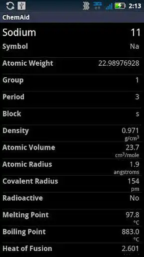 Play ChemAid Periodic Table as an online game ChemAid Periodic Table with UptoPlay