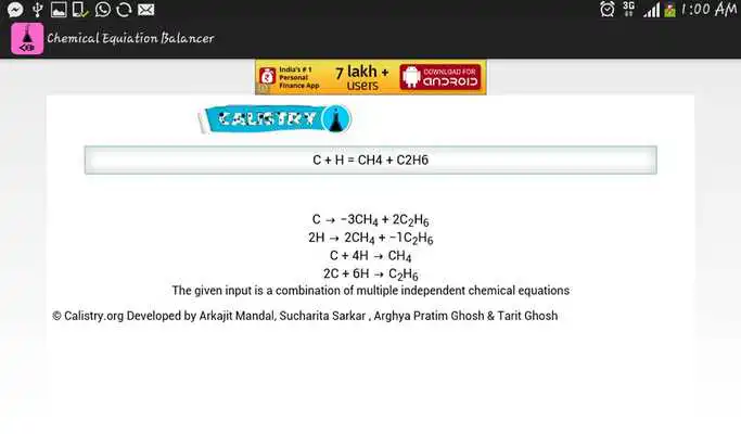 Play Chemical Equation Balancer