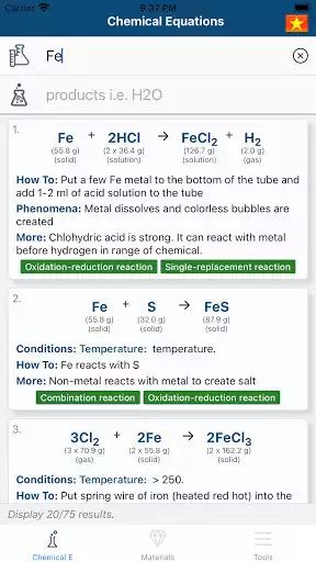 Play Chemical Equation