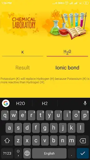 Play Chemical Reactions Equations Solver as an online game Chemical Reactions Equations Solver with UptoPlay