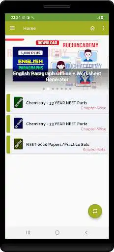 Play CHEMISTRY - 33 YEAR NEET PAST PAPER WITH SOLUTION as an online game CHEMISTRY - 33 YEAR NEET PAST PAPER WITH SOLUTION with UptoPlay
