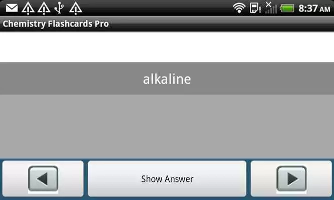 Play Chemistry Flashcards Pro
