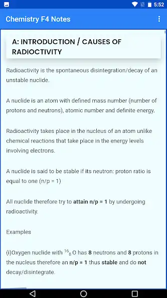 Play Chemistry form 4 notes as an online game Chemistry form 4 notes with UptoPlay