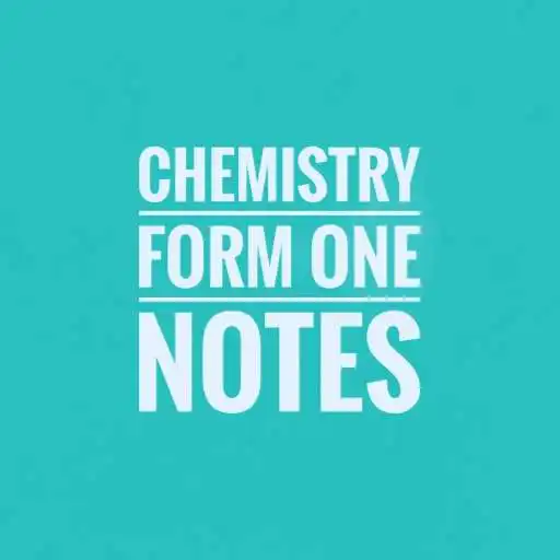 Play Chemistry notes: form one APK