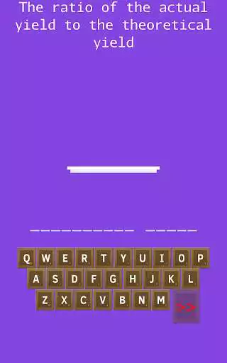 Play Chemistry Terms Hangman Test