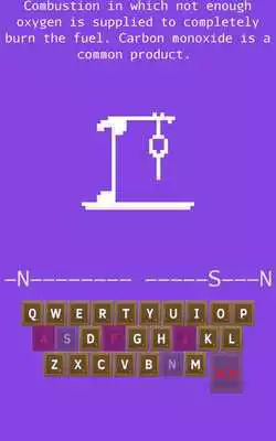 Play Chemistry Terms Hangman Test