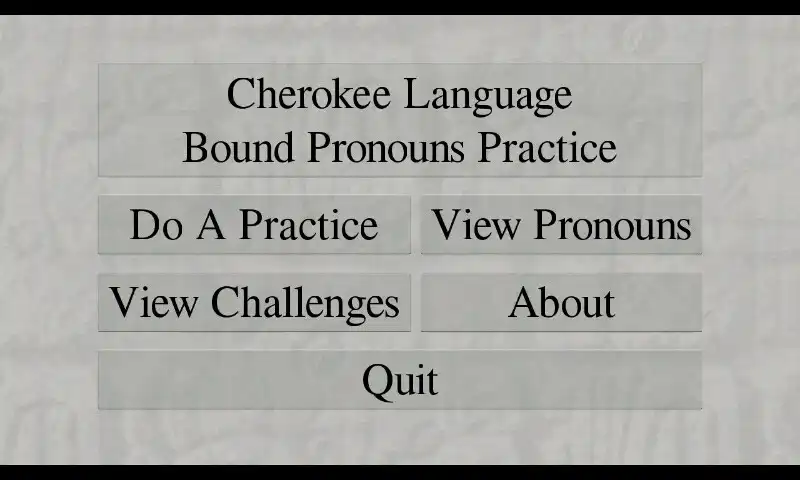Play Cherokee Bound Pronouns as an online game Cherokee Bound Pronouns with UptoPlay
