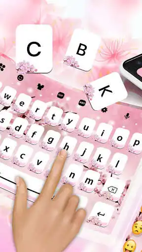 Play Cherry Blossom Keyboard Theme