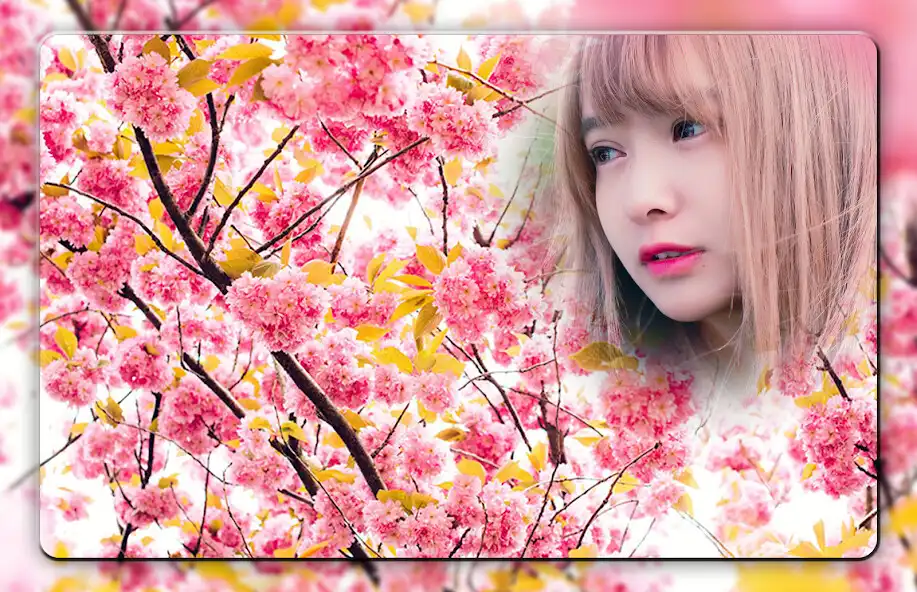 Play Cherry Blossom Photo Frames as an online game Cherry Blossom Photo Frames with UptoPlay